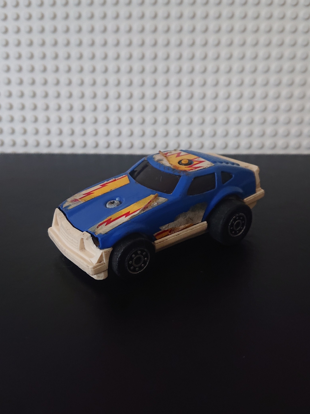 Vintage Tonka - Push Button Friction Car - Blue Lightning - Japan